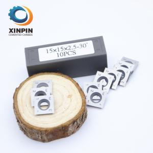 15x15x2.5-30 woodworking indexable spiral planer blades four-edage planer knives